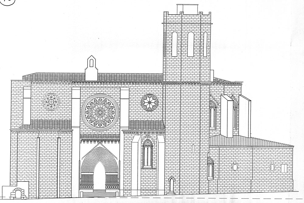 Alzado principal
